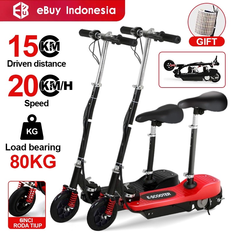 Ebuy Skuter Elektrik /Skuter Listrik Mini / Electric Scooter/Foldable Smart Balance Wheel Hoverboard