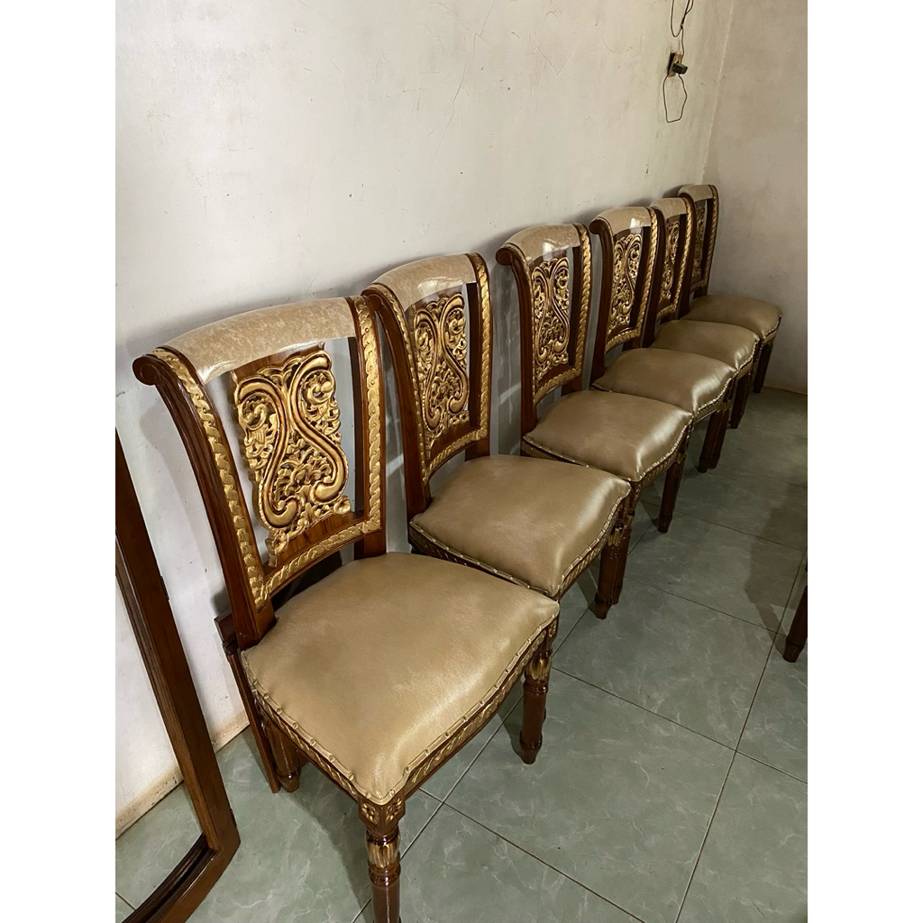 kursi makan jati kursi tamu soffa ukiran jati jepara kursi makan ukiran