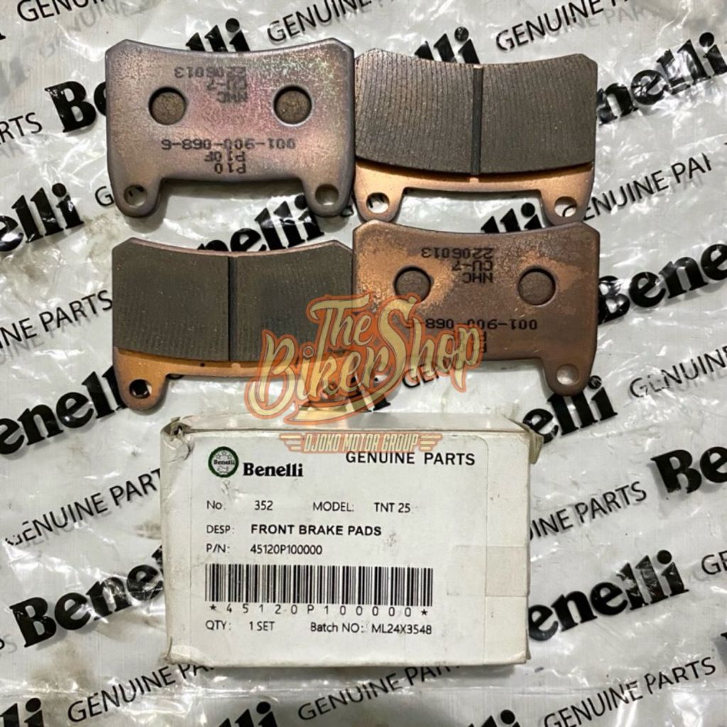kampas rem depan benelli TNT25/TNT 250/249 / Benelli leoncino 250 original