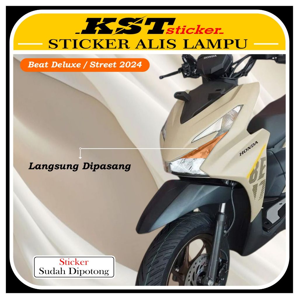 COD Stiker Alis Lampu Beat 2024 | Stiker Lampu Alis Beat 2024 Terbaru ST. 01