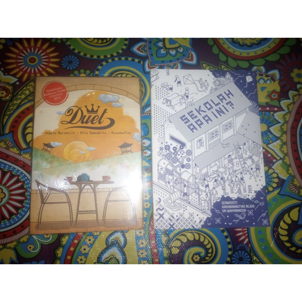 bundle buku sekolah apa ini dan buku duet original