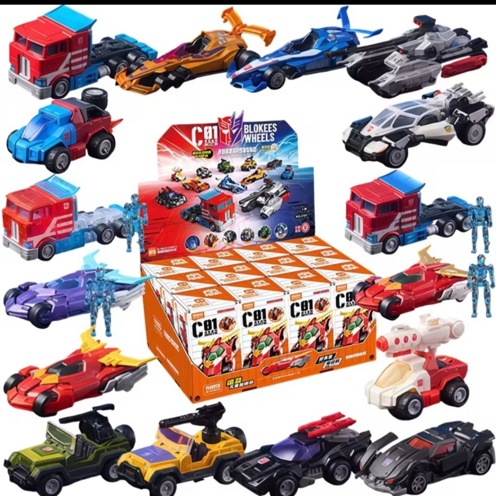 Blokees Wheel Transformers Original Model Kit Figure
