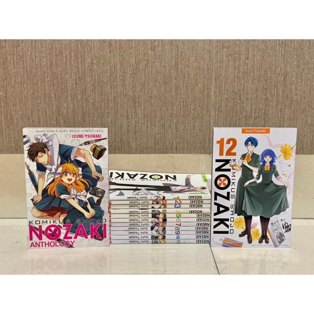 Komik Manga Set Komikus Shojo Nozaki 1-12 + anthology by Izumi Tsubaki