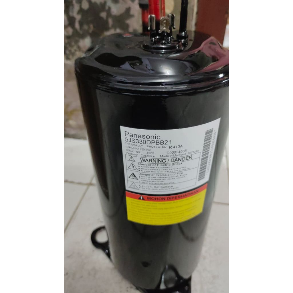 KOMPRESOR AC PANASONIC 5JS330DPBB21 | KOMPRESOR AC PANASONIC 3PK R410 1PHASE