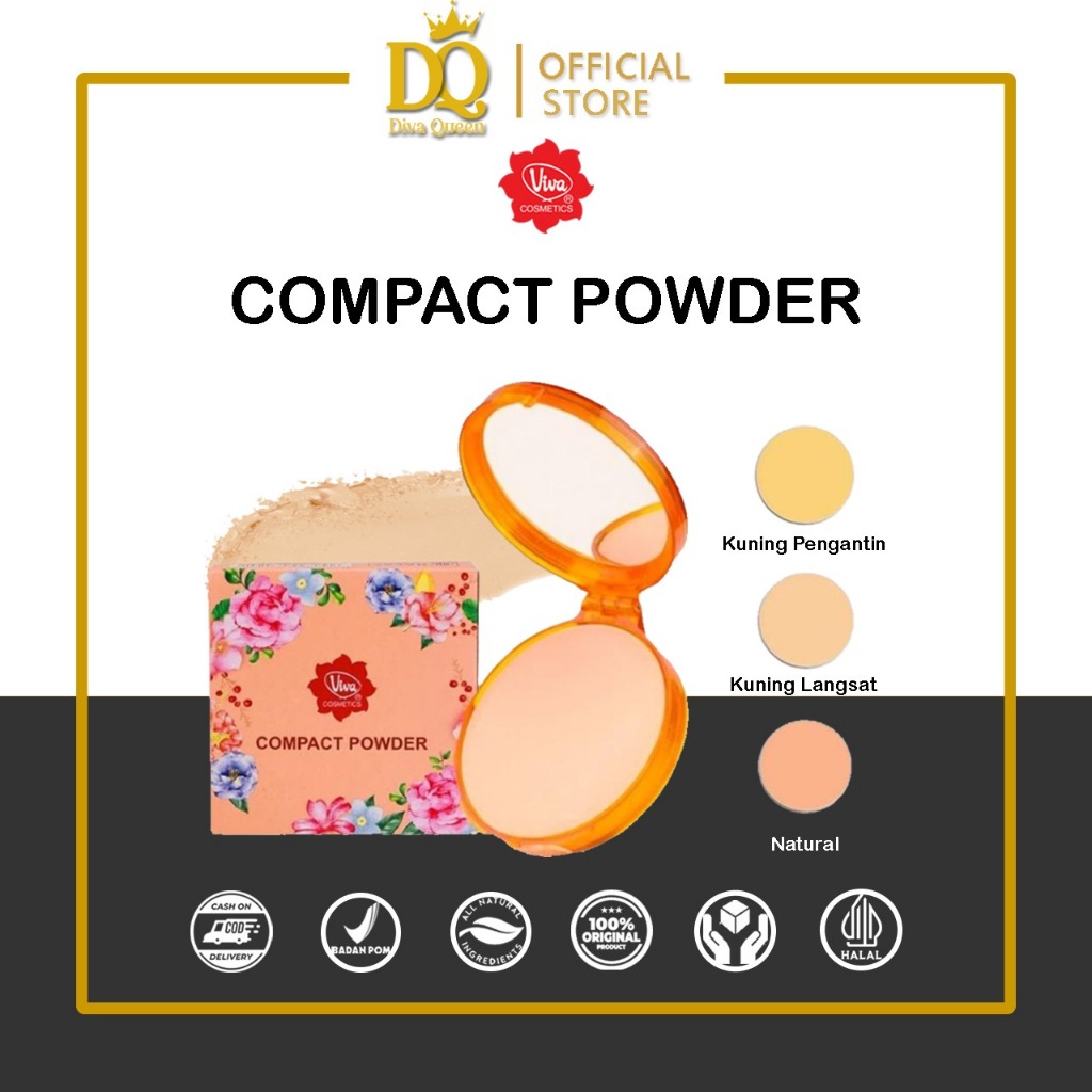 VIVA COMPACT POWDER ORANGE