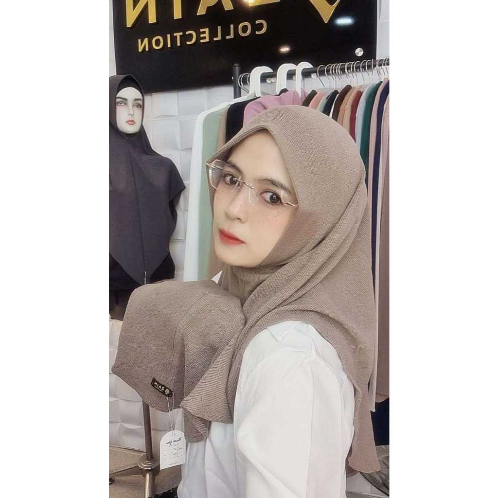 Hijab Knit Snow Ped Malay ZAIN COLLECTION Premium