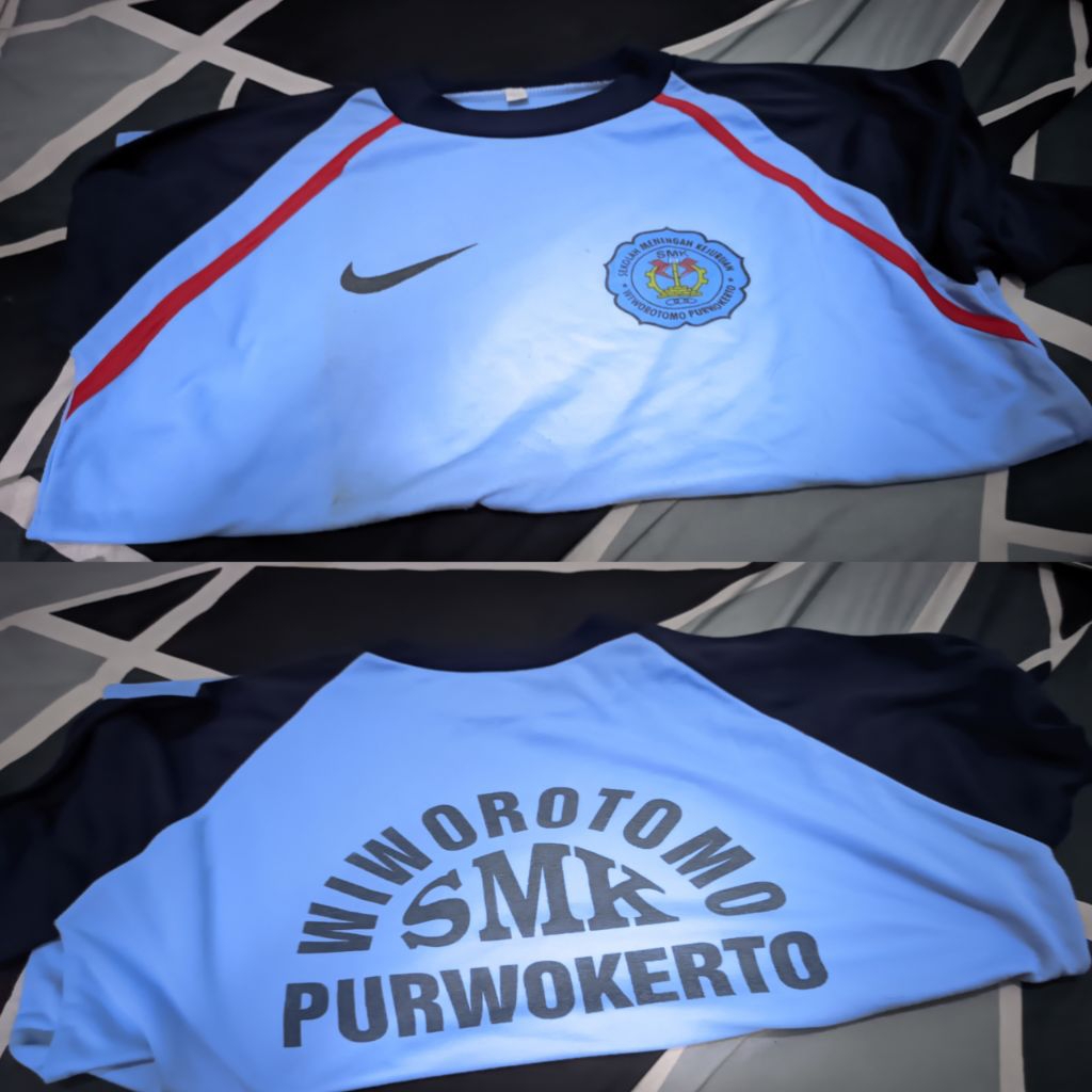Kaos Olahraga Preloved Sekolah