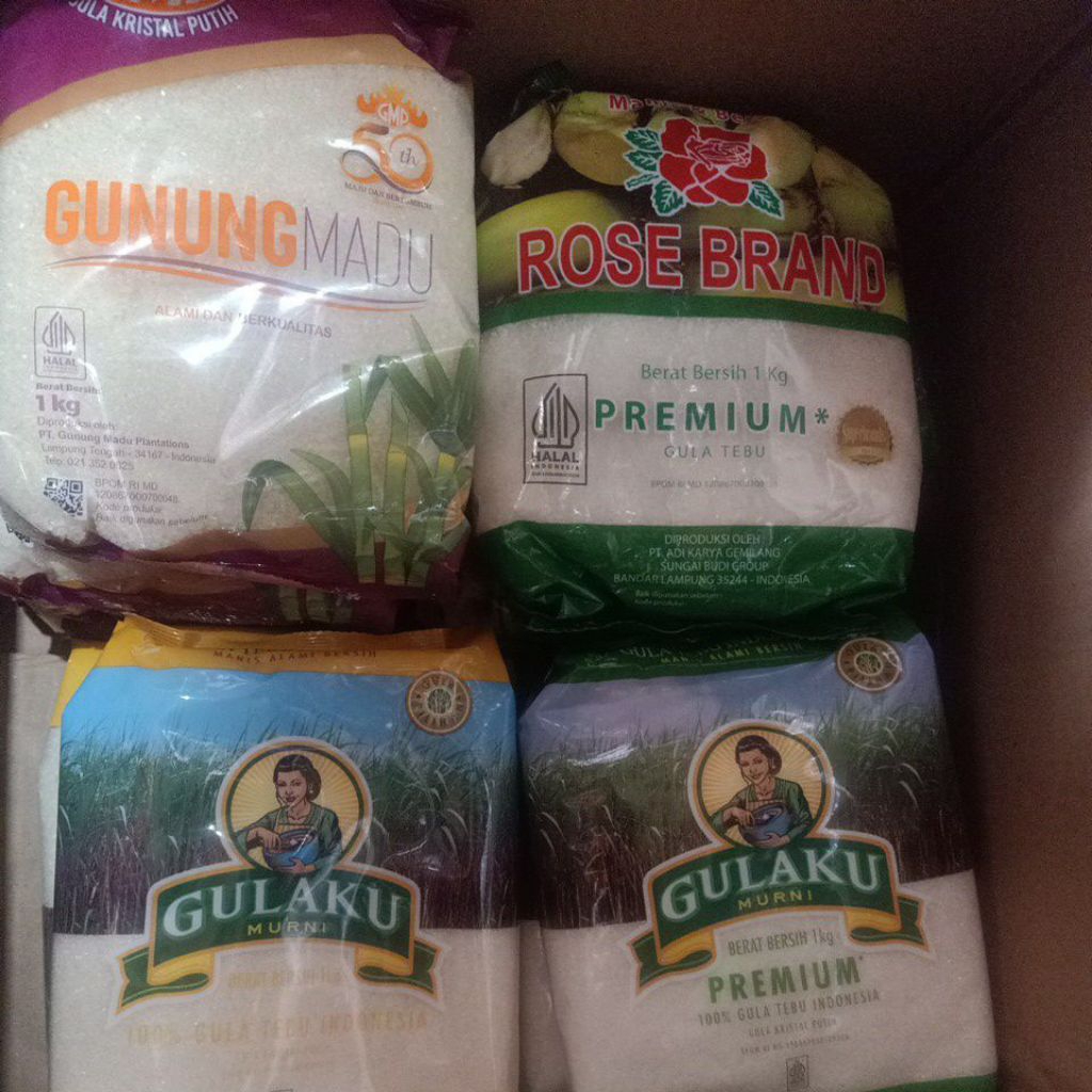 gula kemasan 1 kg gulaku