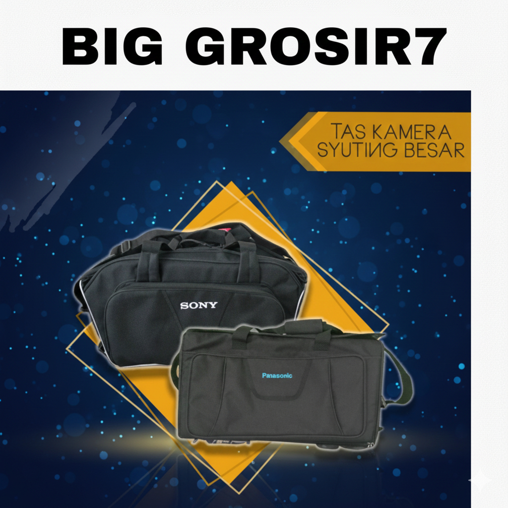 TAS CAMERA VIDEO SYUTING BESAR HANDYCAM SONY / PANASONIC