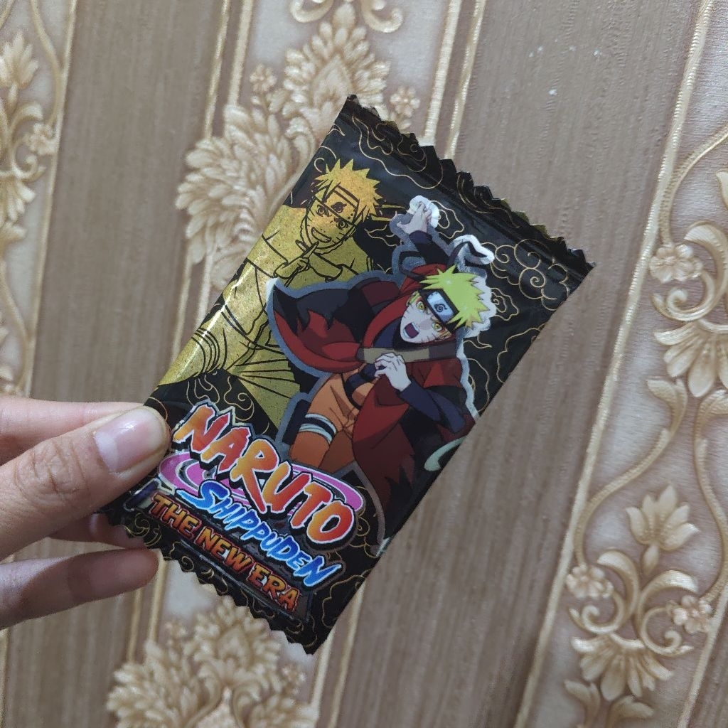 6bks / 10kartu / kartu foil DG naruto / mainan viral anak