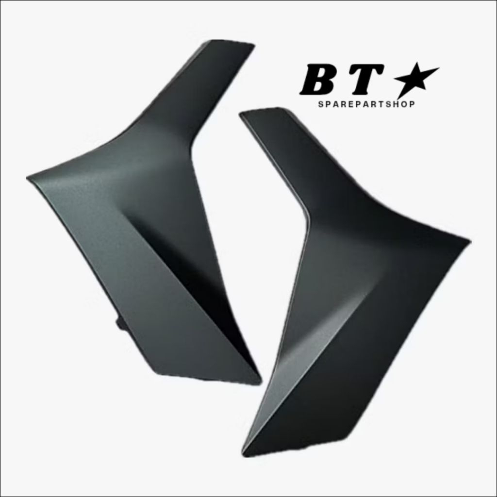 sidefloor cover dek kanan kiri dek bawah Vario 160 hitam doff