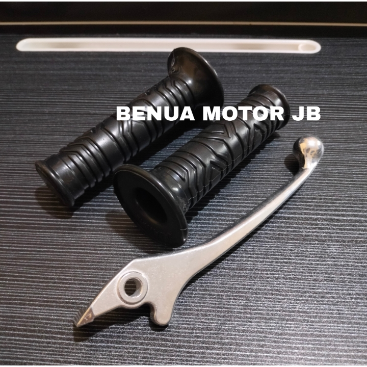 BENUA MOTOR Handgrip Grip Ulir + Handle Rem Kanan Supra Blade Beat Spacy Karbu Revo New Blade 110 Su