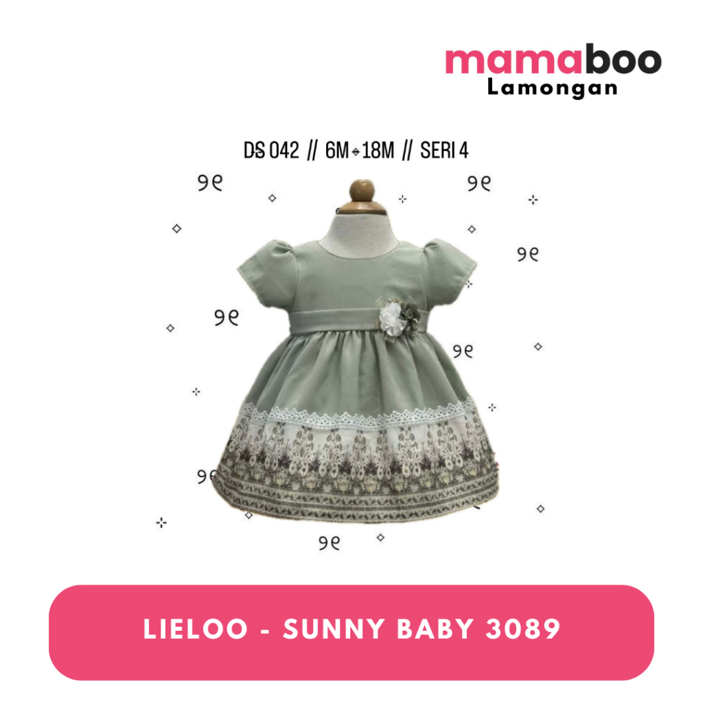 Lieloo - Sunny Baby 3089 Dress Cewek