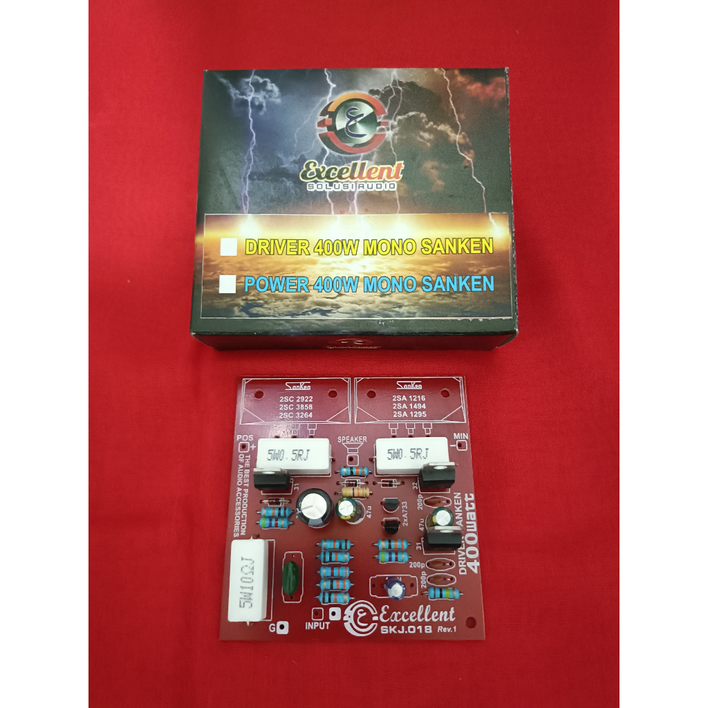 Driver Power Sanken 400 Watt Mono