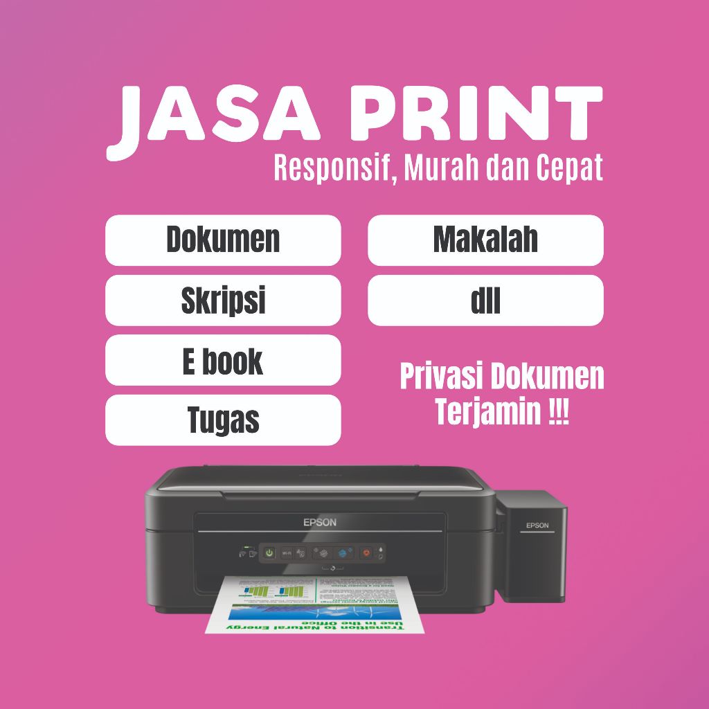 JASA PRINT HVS A4 F4