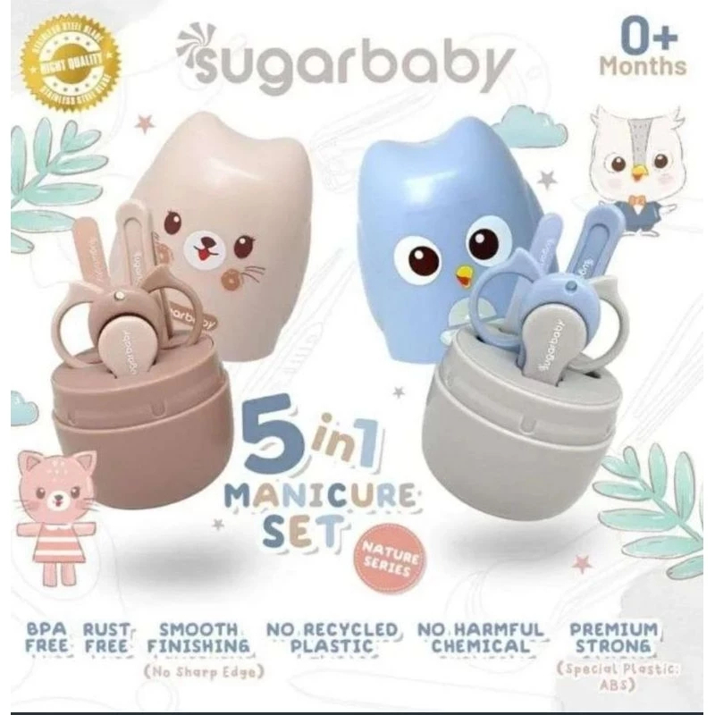 SugarBaby 5 in 1 Manicure Set