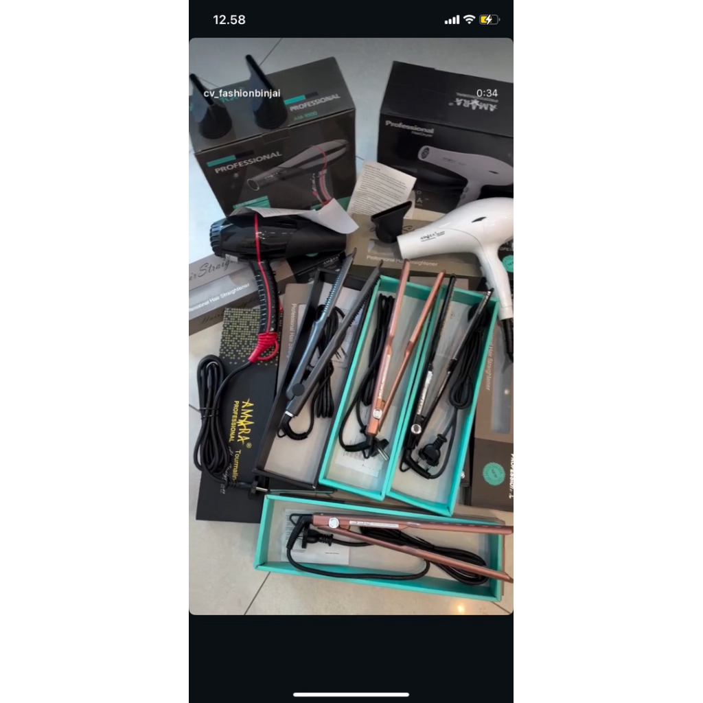 Catokan Amara/Pelurus Rambut/Catokan/Catokan Pink/Catokan Hitam/Catokan Pelurus Rambut