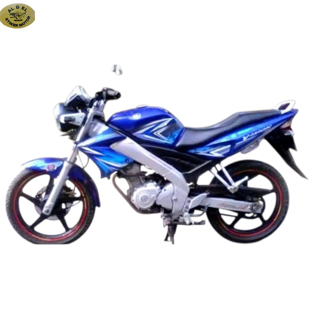 Stiker Lis Les Polet Body Motor Yamaha Vixion old 2008 2009 Biru