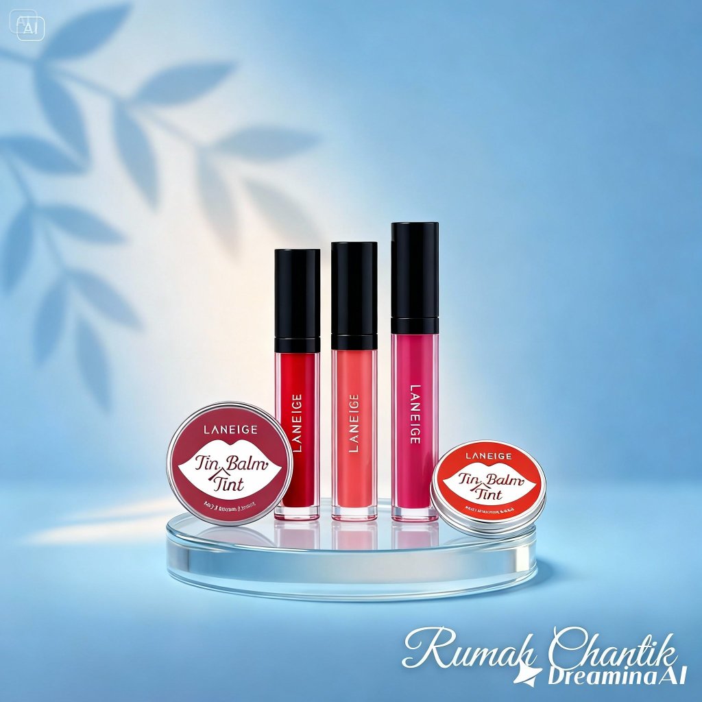 Lipstik LANEIGE Tin Balm Tint ORIGINAL Pelembab Bibir Lip Tint Lip Cream Lipstick