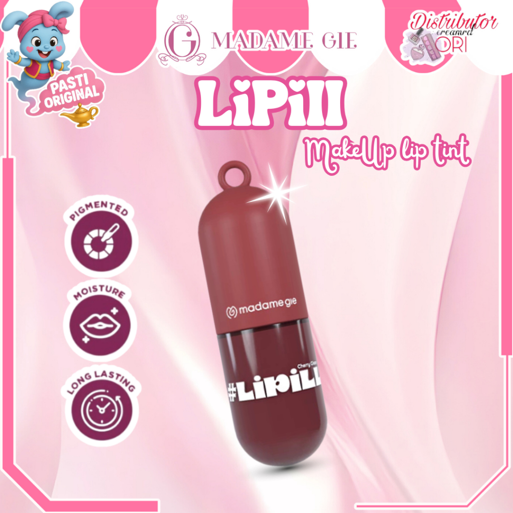 LIP TINT MADAME GIE / Madame Gie Magnifique Lip Tint / lipill madame gie