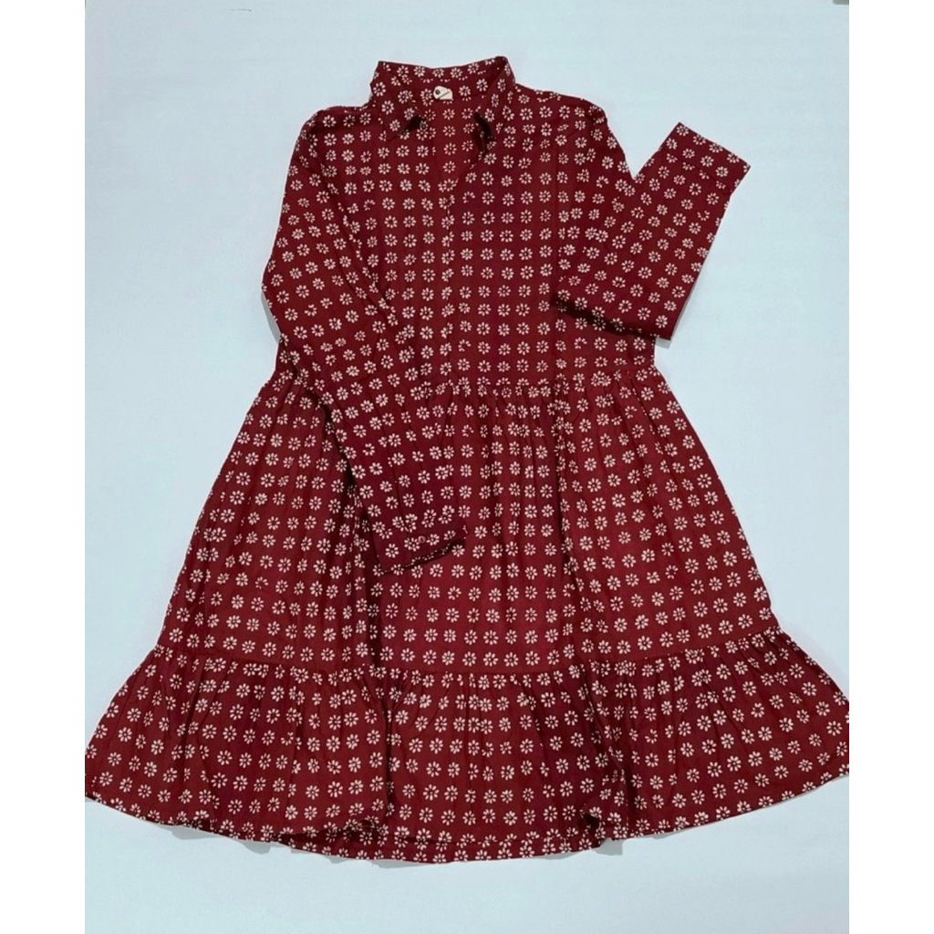 Tunik Midi Dress Batik