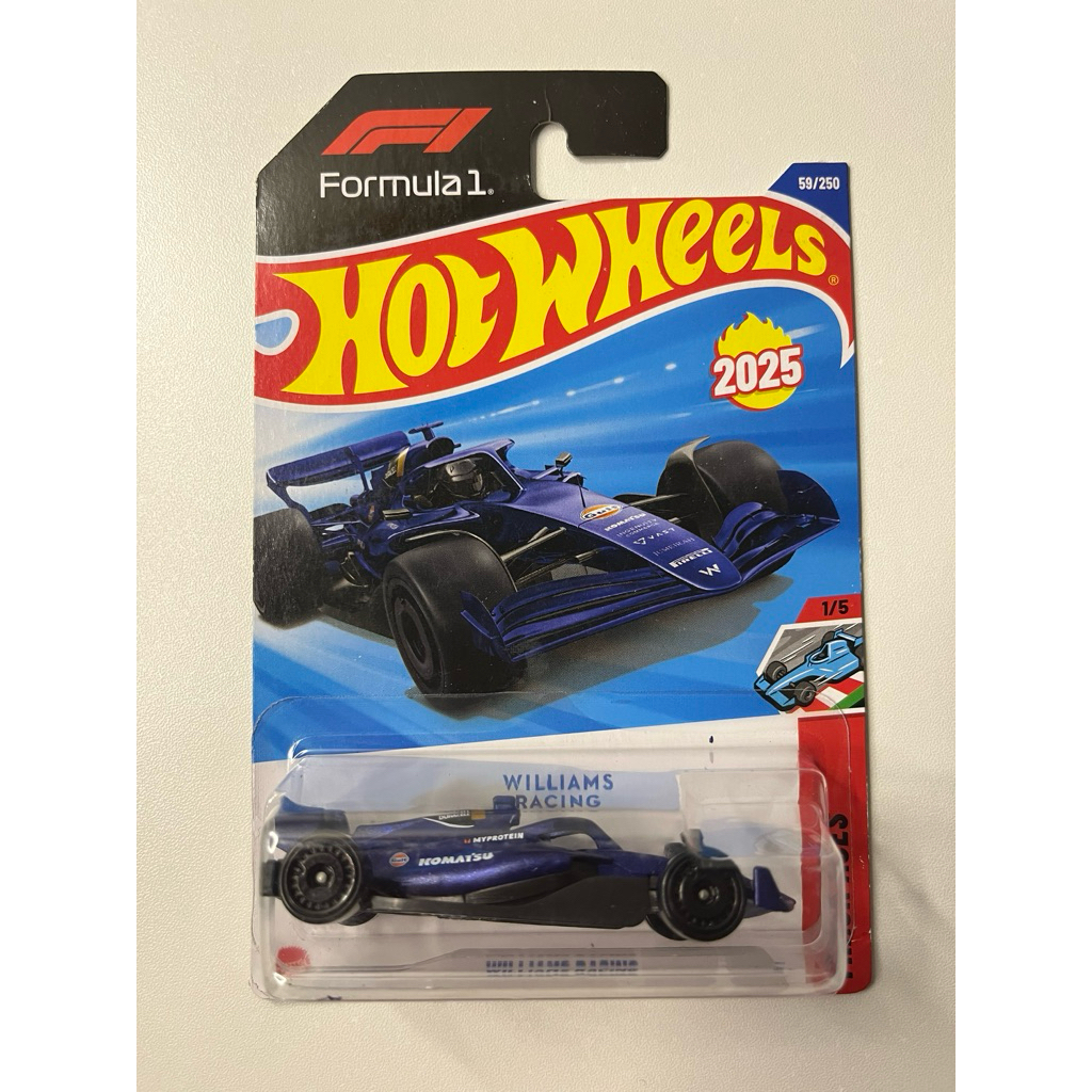hotwheels williams formula 1