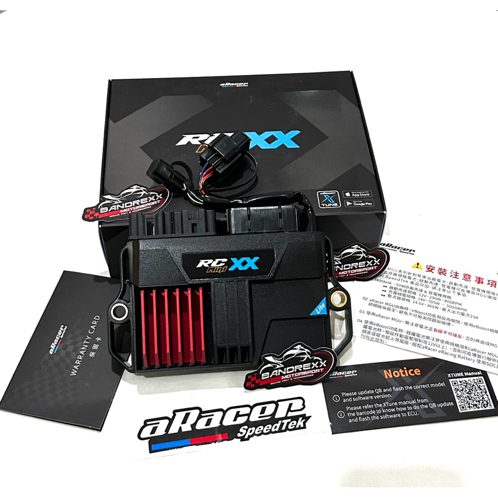 Ecu Aracer RC Mini XX MGU eBoost Original For Yamaha Aerox 155- All New Nmax-NVX 155-Aerox Connected