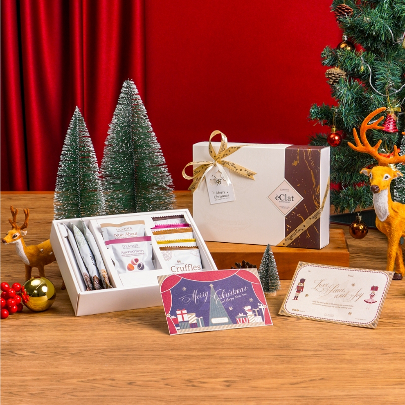 D’Lanier eClat Chocolate Christmas Hampers - Hampers Natal Coklat