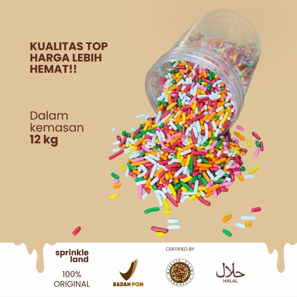 meses warna warni 12 kg rasa enak good quality best price