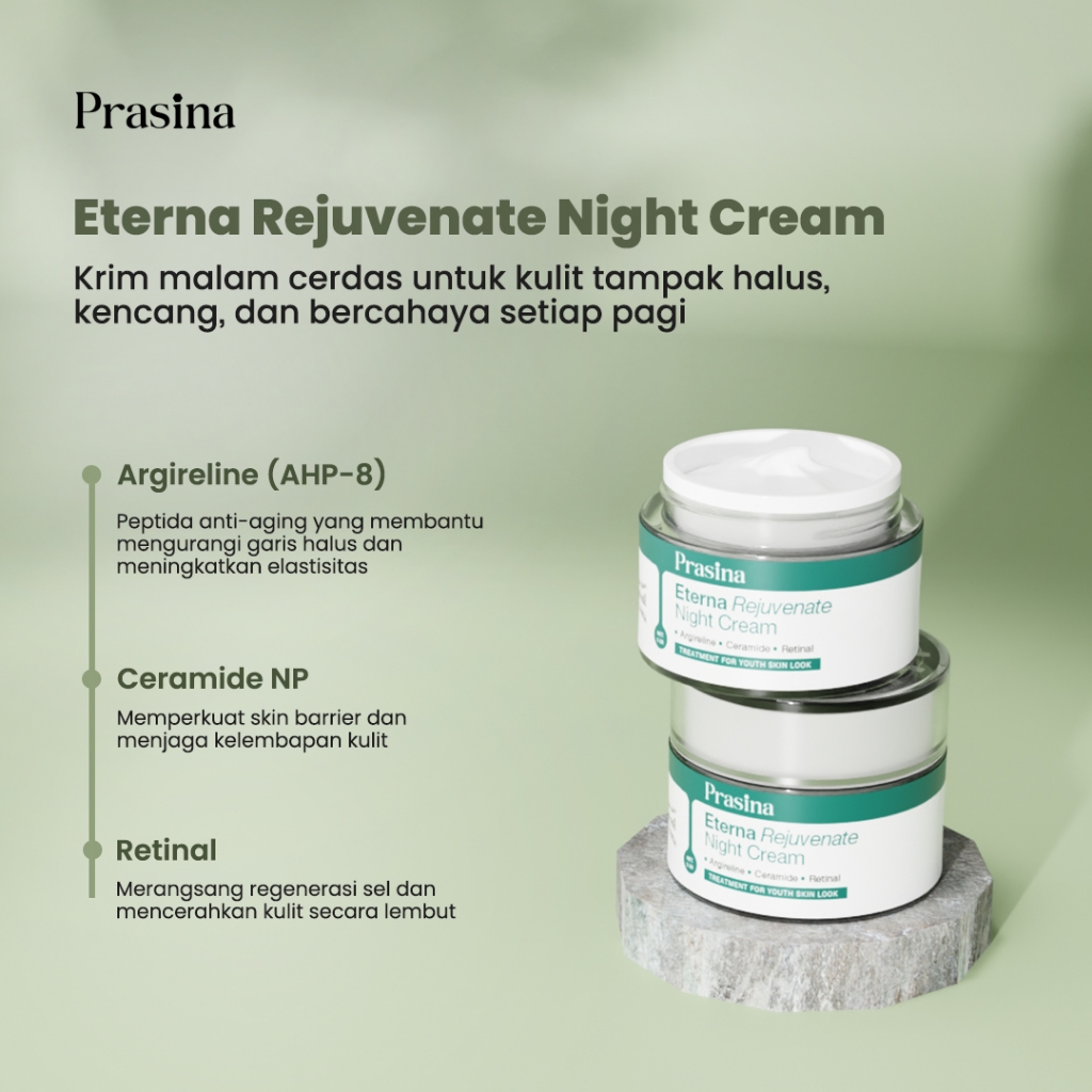 Prasina Eterna Rejuvenate Night Cream 5gr