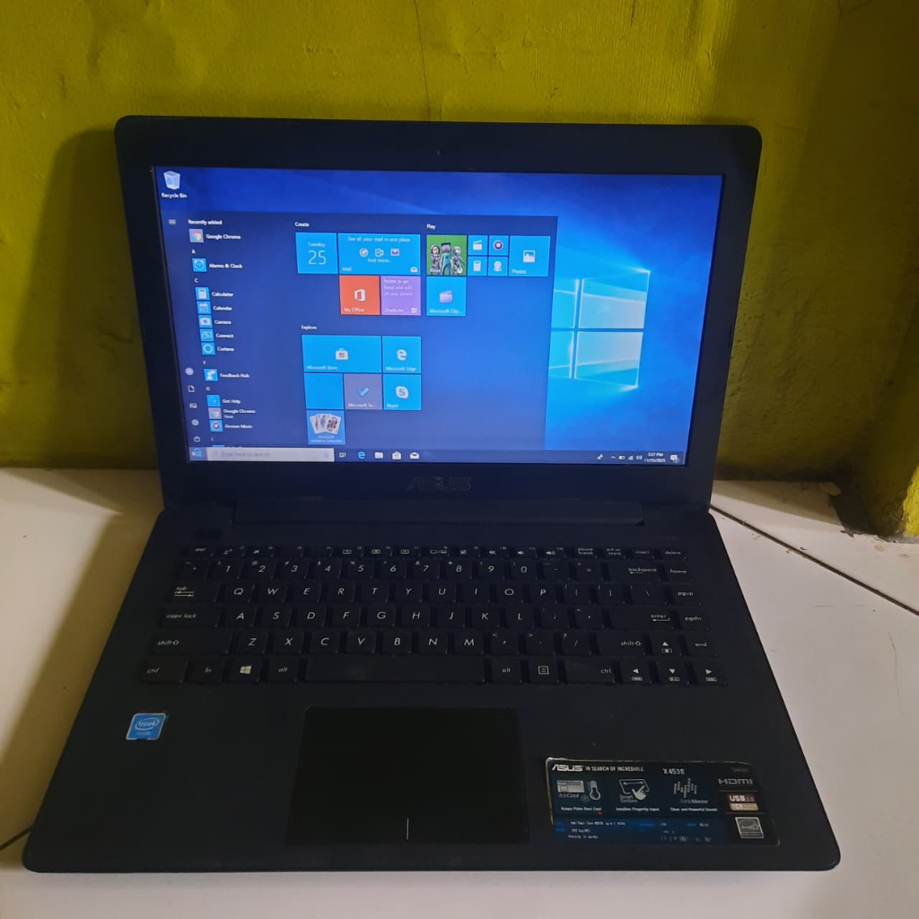 LAPTOP ASUS X453S A453SA INTEL CELERON N3050 RAM 2GB HDD 500GB SECOND (638F)
