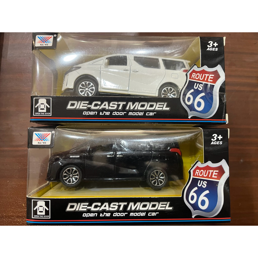 Diecast model alphard