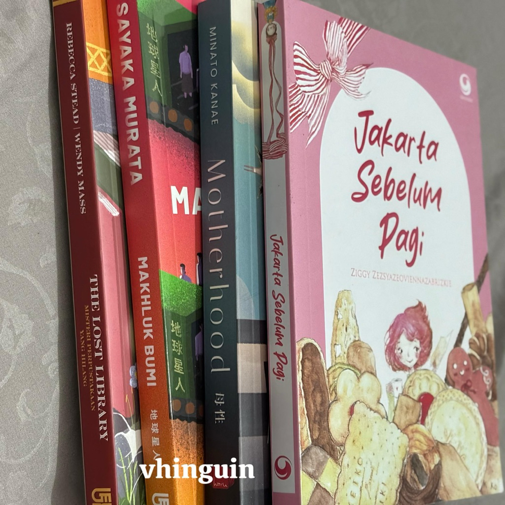 preloved novel motherhood makhluk bumi the lost library namaku alam new