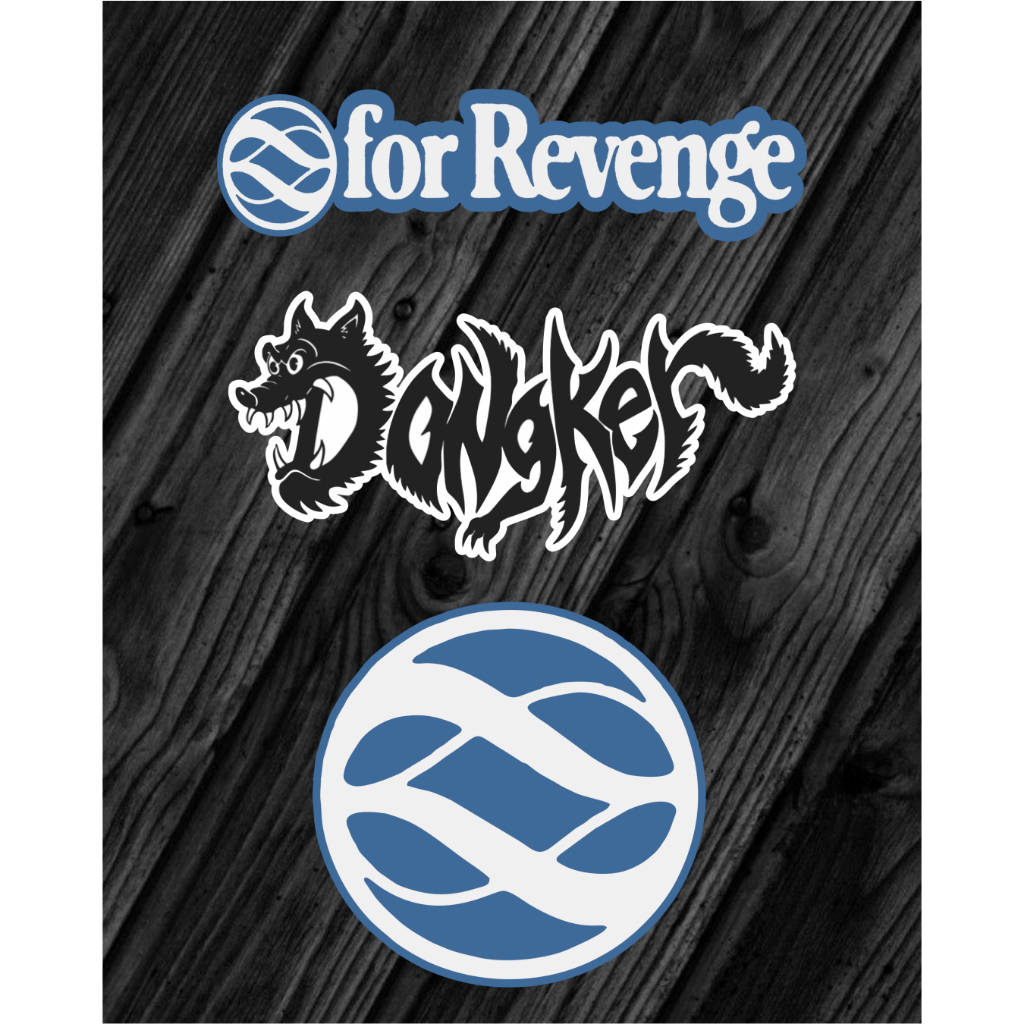 STIKER PACK BAND INDO: FOR REVENGE/DONGKER
