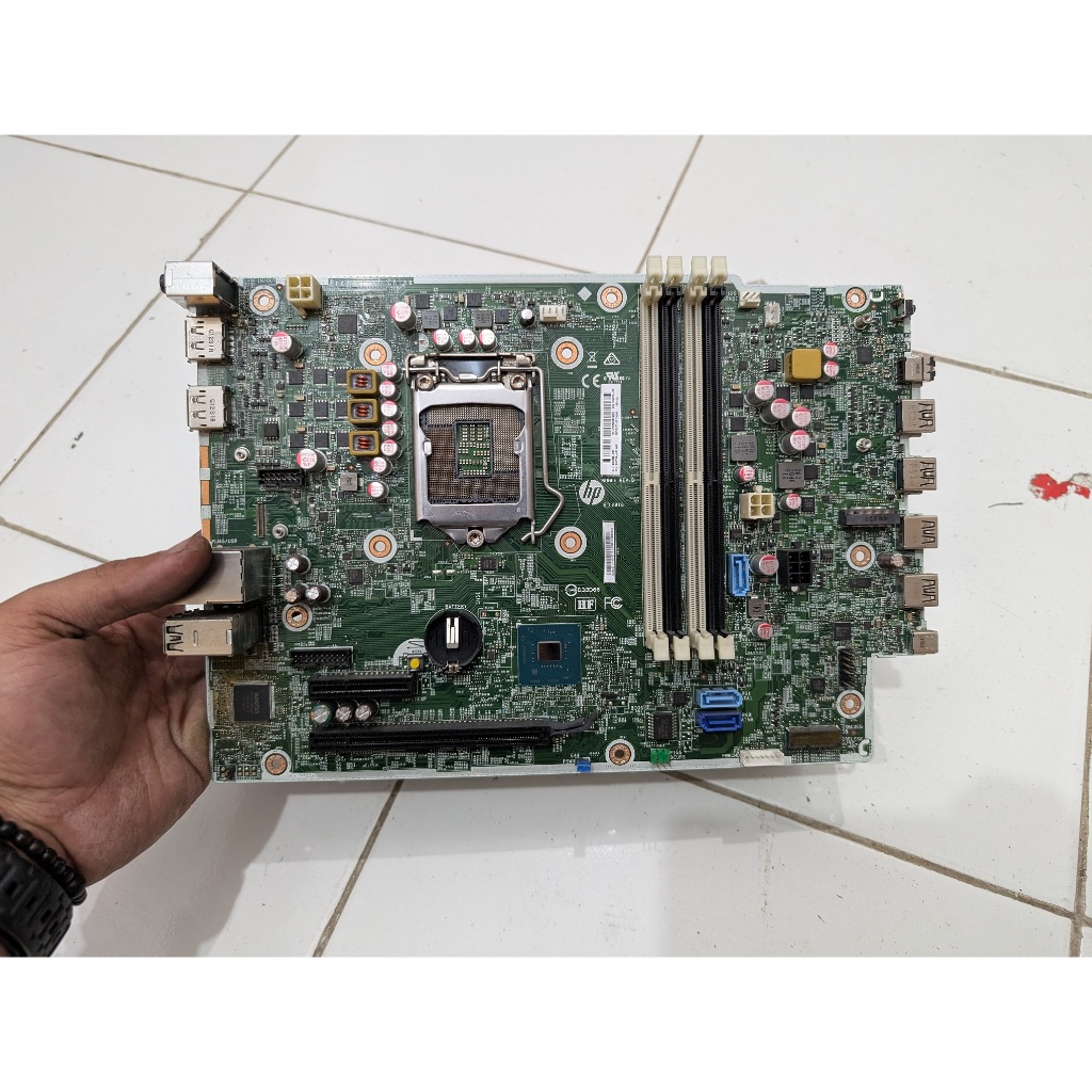 mobo pc hp prodesk 600 g4 sff, rusak/mati