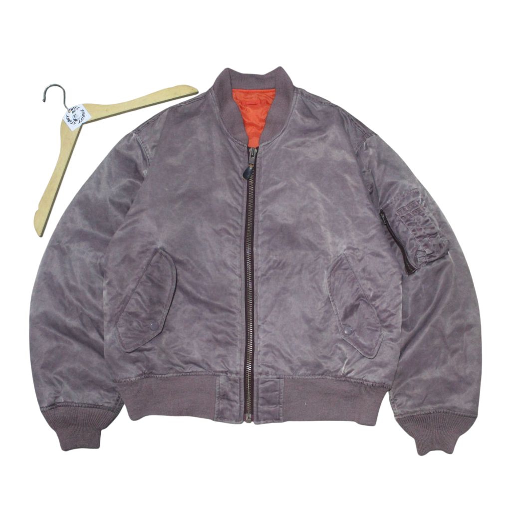 vtg jacket bomber washed unilo