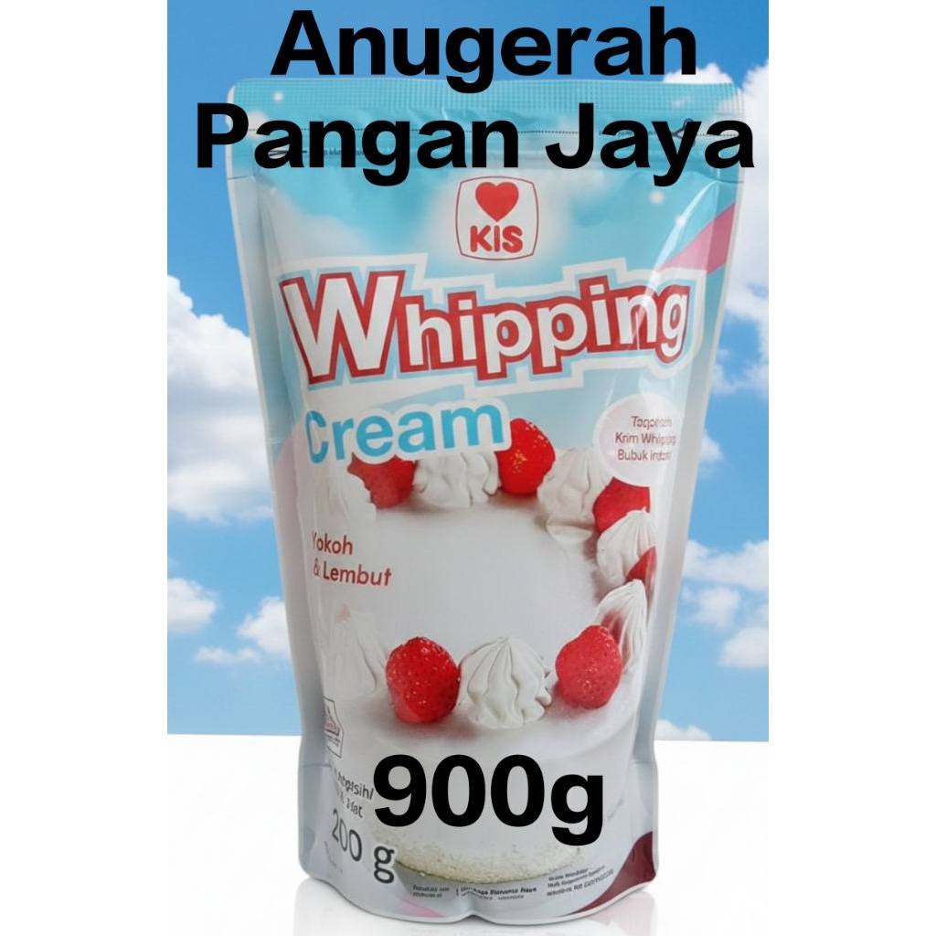 KIS WHIPPING CREAM INSTANT 900 GRAM - WHIPPING CREAM BUBUK INSTAN
