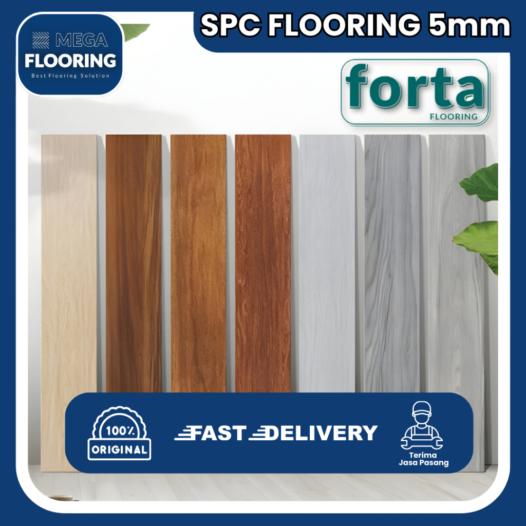 Lantai SPC Flooring 5mm | SPC