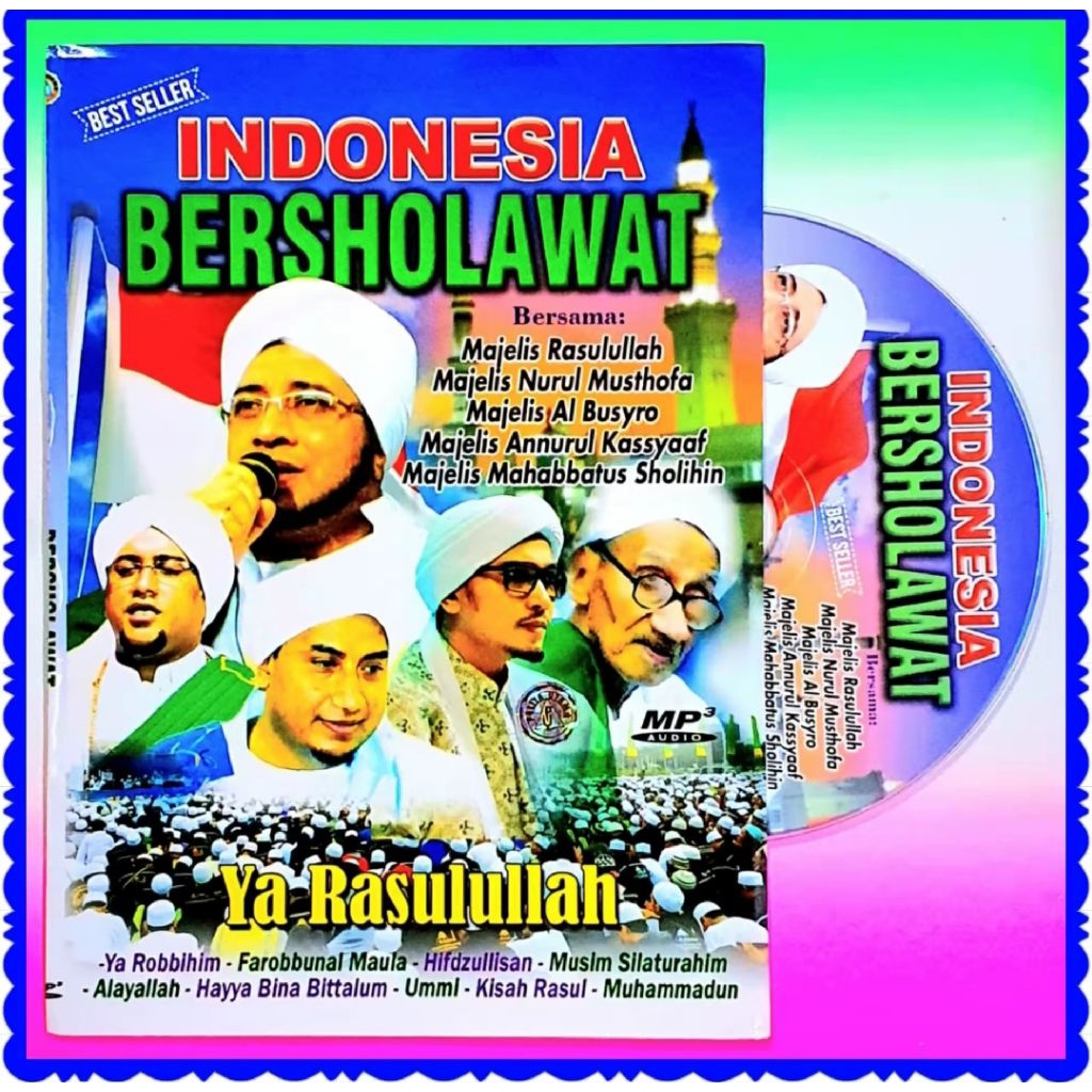 CD MP3 INDONESIA BERSHOLAWAT BERSAMA MAJELIS RASULULLAH-LAGU SHOLAWAT TERBARU MP3 -CD LAGU SHOLAWAT