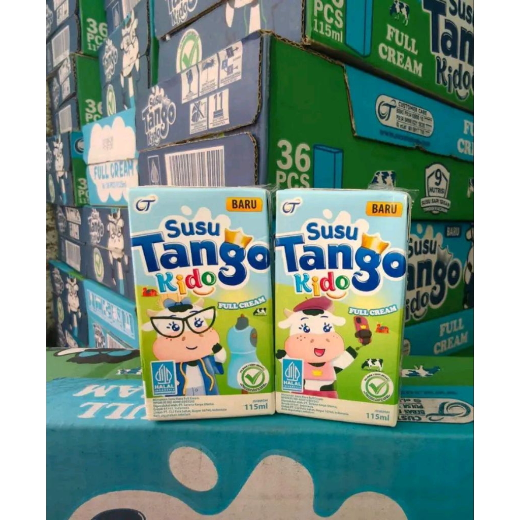 SUSU TANGO KIDO FULL CREAM 115ml 1karton isi 36pcs