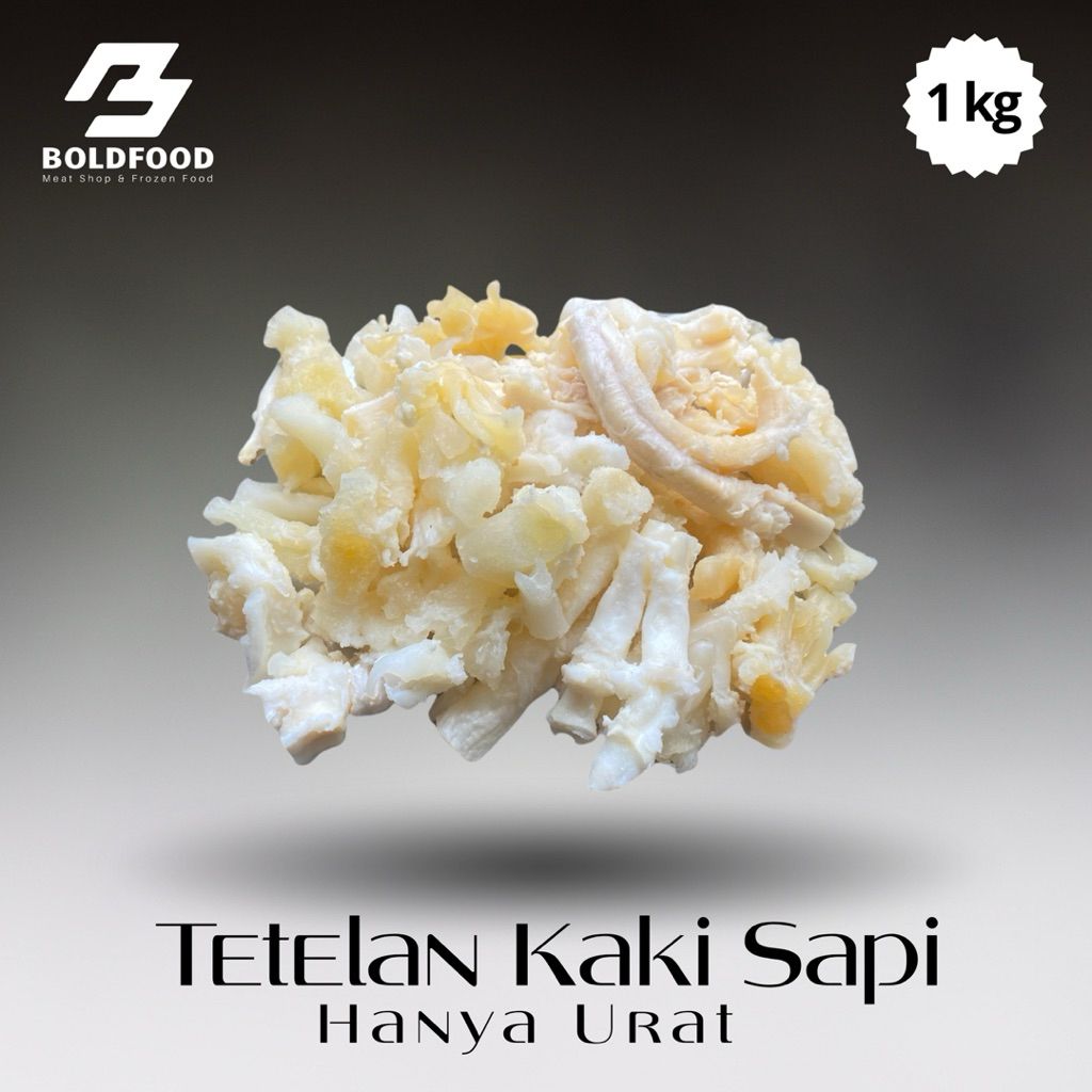 BoldFood Tetelan Kaki Sapi Hanya Urat 1kg