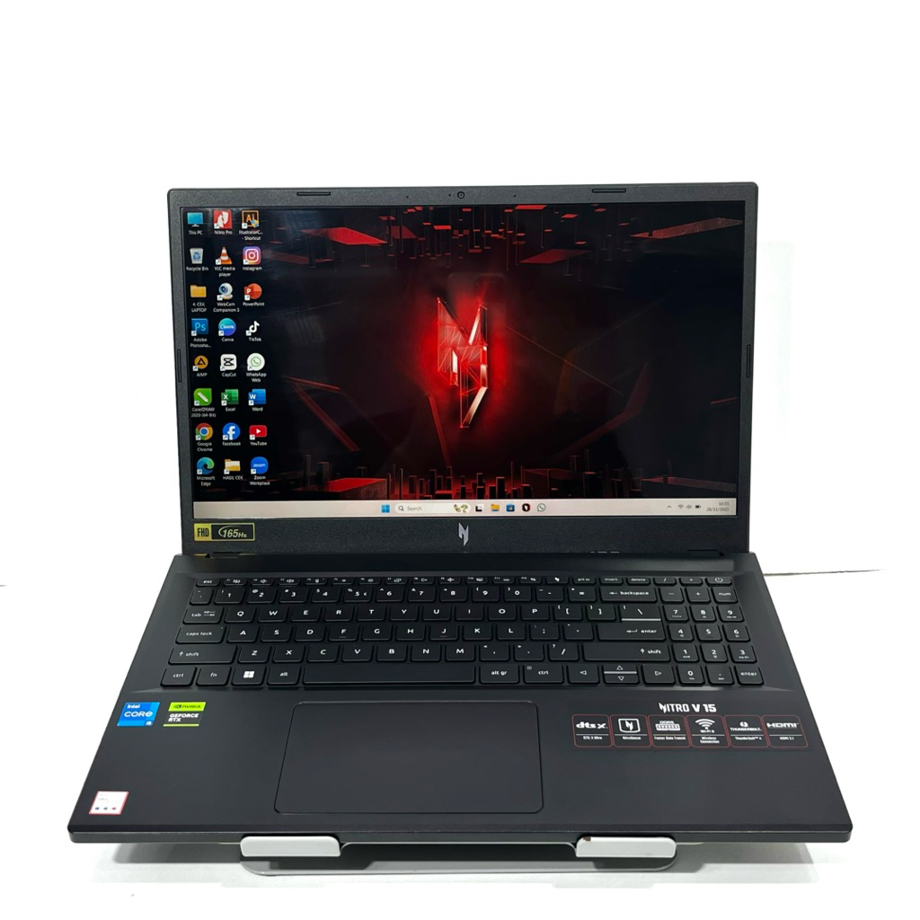 Laptop Second ACER NITRO V15 ANV15-51 - Intel Core i5-13420H RTX 3050 6GB RAM 16GB SSD 512GB Windows