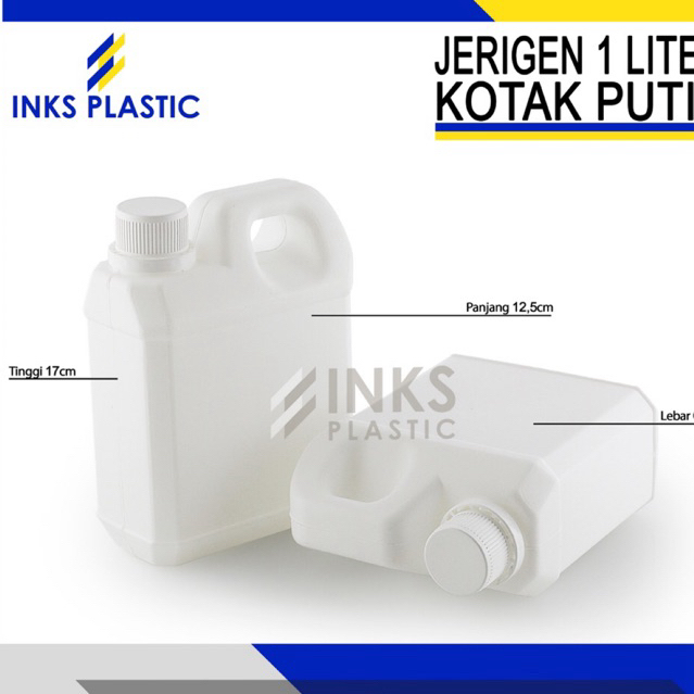 JERIGEN 1 LITER KOTAK PUTIH SUSU 1000 ML