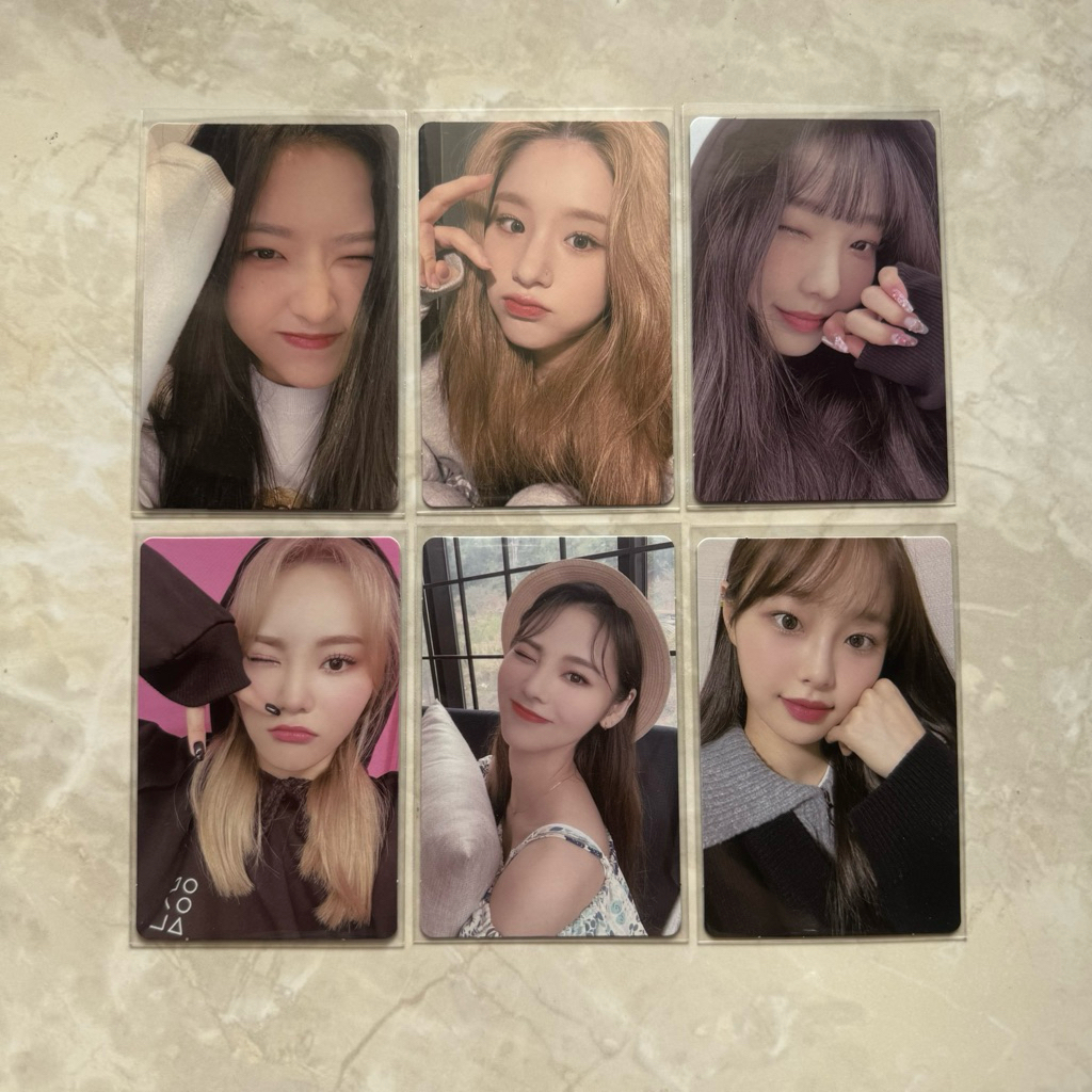 LOONA | Yeojin Heejin Chuu Jinsoul Olivia Hye Hyunjin Trading Card TC Loonaverse From Att Card Atten