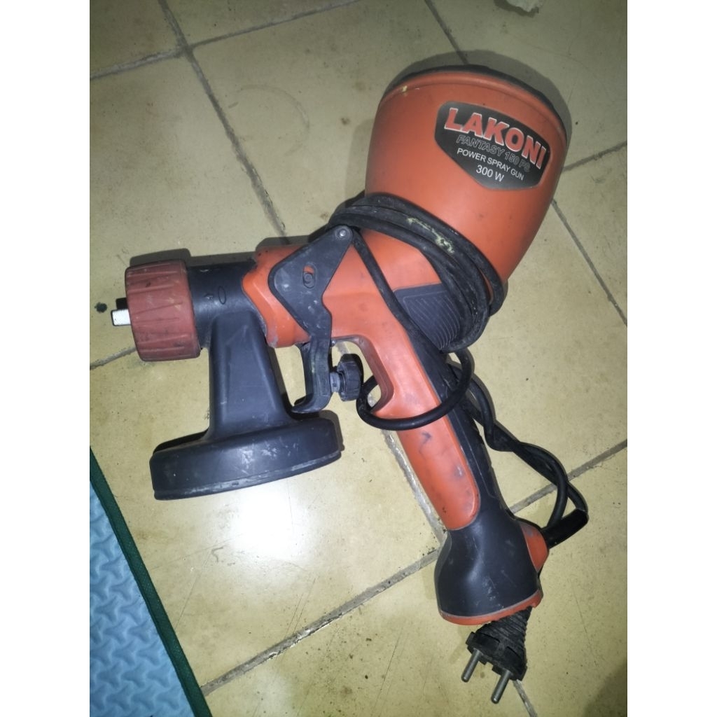 spray gun lakoni 300 w bekas normal tanpa tabung