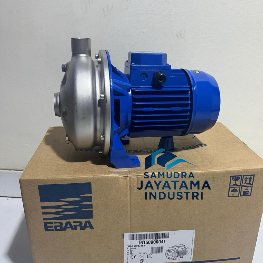 EBARA CDX 200/25 Stainless Steel Centrifugal Pump
