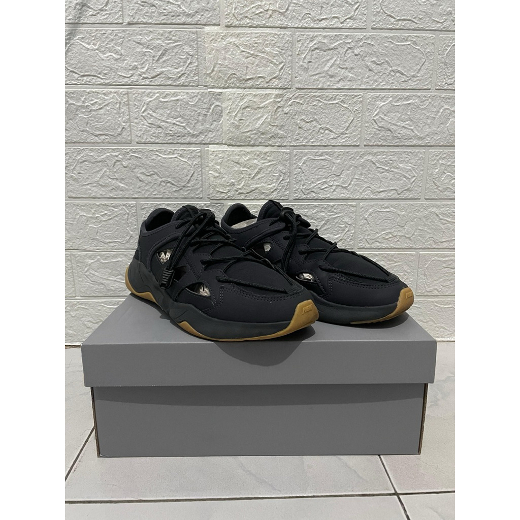 Sepatu Piero Ergo Motion Black Gum