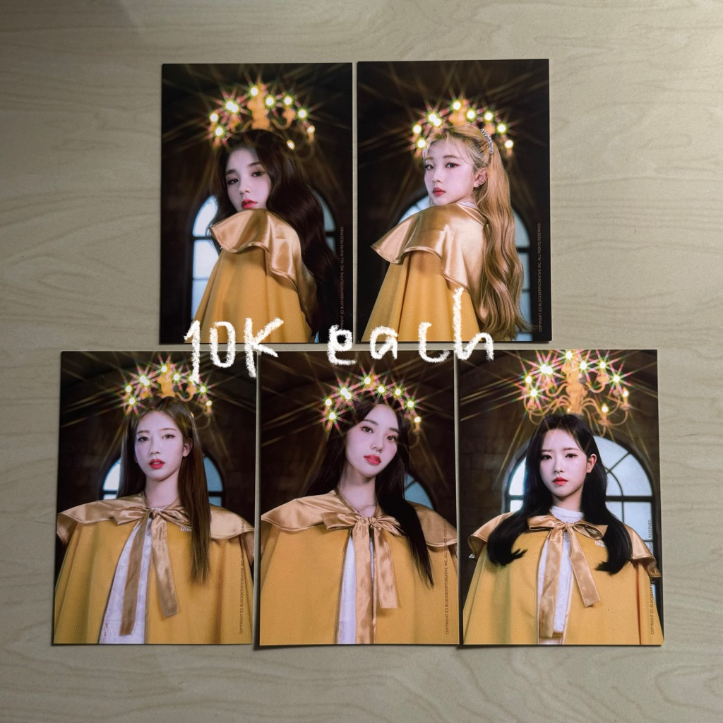 LOONA | Lightstick LS Postcard Heejin Yeojin Kim Lip Jinsoul Olivia Hye