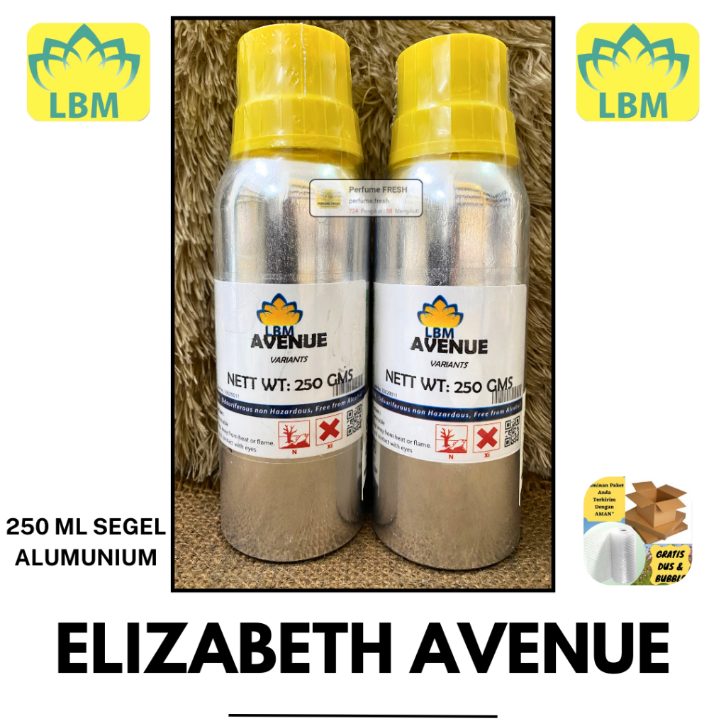 Bibit Parfum LBM - ELI AVENUE 250 ML SEGEL Alumunium Bibit Parfum LBM Fragrance
