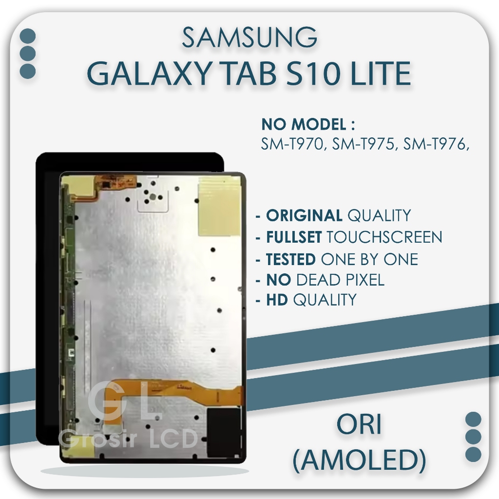 Grosir LCD Samsung Galaxy Tab S7 Plus  - Fullset Touchscreen